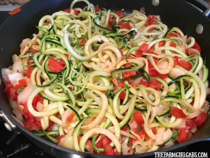 Turn that ordinary zucchini growing in your garden into this healthy and delicious Zesty Parmesan Zucchini Noodles.