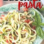 Turn that ordinary zucchini growing in your garden or from the farmers' market into this healthy and delicious Zesty Parmesan Zucchini Noodles. This easy zucchini pasta recipe is a perfect meatless meal option.