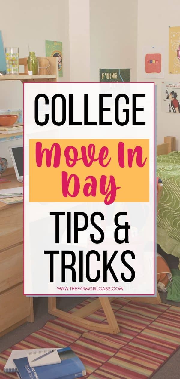 Are you preparing for the big college move in? Sending a child off to college is a new chapter. It's not always easy but these helpful college move-in tips will make the transition easier for you and your college student. Check out 10 Practical College Packing Tips For A Successful Move-In Day.