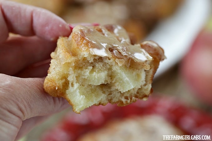 Fall is a perfect time to whip up a batch of these delicious Cinnamon Glazed Apple Fritters.