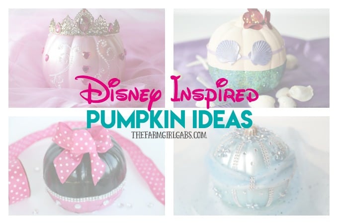 Disney Pumpkin Decorating Ideas