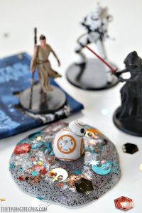 The force is strong with this slime project! You'll rule the galaxy with this easy DIY Star Wars Slime.