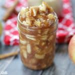 There is nothing as classic as good old apple pie. You can can this Homemade Apple Pie Filling and store some in your pantry for the winner so you can whip up a quick apple pie anytime. #applepie #dessert #pierecipes