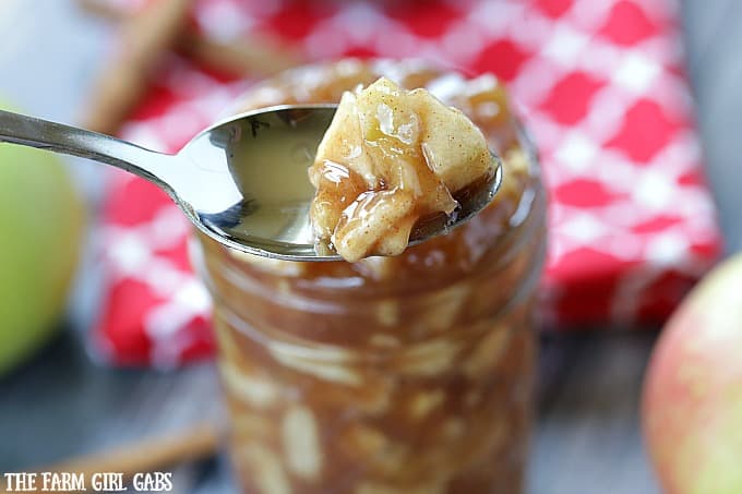 There is nothing as classic as good old apple pie. You can can this Homemade Apple Pie Filling and store some in your pantry for the winner so you can whip up a quick apple pie anytime. #applepie #dessert #pierecipes