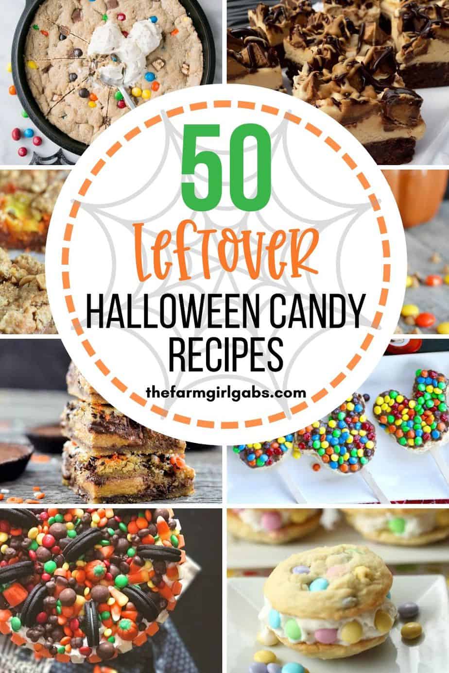 50 Recipes To Make With Leftover Halloween Candy The Farm Girl Gabs®