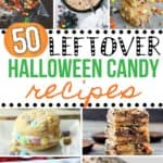 Do you have a boatload of leftover Halloween candy staring you in the face? Here are 50 fun and delicious dessert Recipes To Make With Leftover Halloween Candy. These Halloween treats are a great way to use up all the candy from your Trick or Treaters. Everyone will love these Halloween recipes. #halloweencandy #halloweentreats #halloweenrecipe