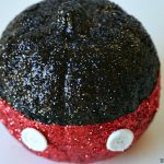 Oh boy! Make your Disney Halloween swell with this easy DIY Mickey Mouse Glitter Pumpkin.