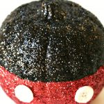 Mickey Mouse Glitter Pumpkin