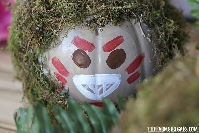 Because menacing coconuts need their own pumpkin design for Halloween! Check out these Disney Moana Inspired Kakamora Pumpkins that you can make at home.