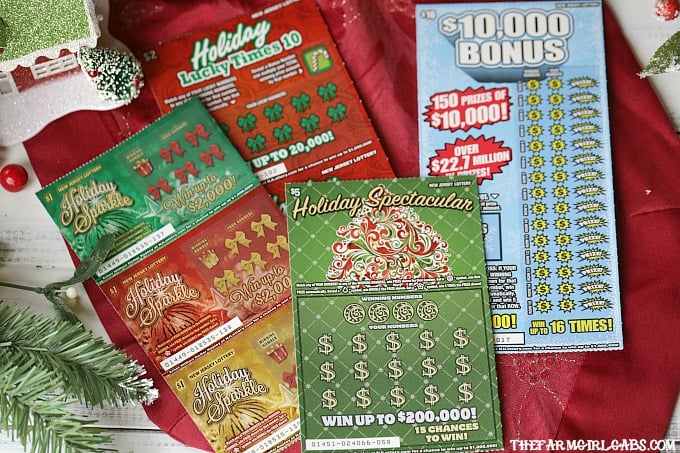 It’s holiday entertaining season. Bring this Winter Wishes NJ Lottery Hostess Gift to the next Christmas party you attend. Share some luck with a few New Jersey Lottery tickets too.