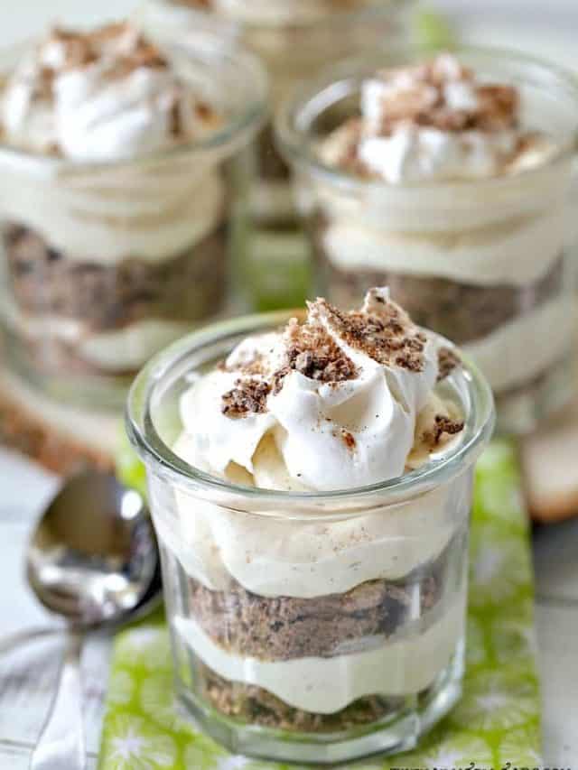 Eggnog Cheesecake Parfaits Story The Farm Girl Gabs®