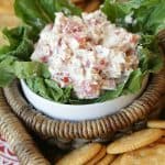 Kick off your game day party with this easy Game Day BLT Dip.