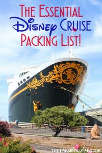 Before you set sail on a Disney Cruise, download this free printable Essential Disney Cruise Packing List. #DisneyCruise #WaltDisneyWorld #CruisePackingList #FamilyTravel #PackingTips