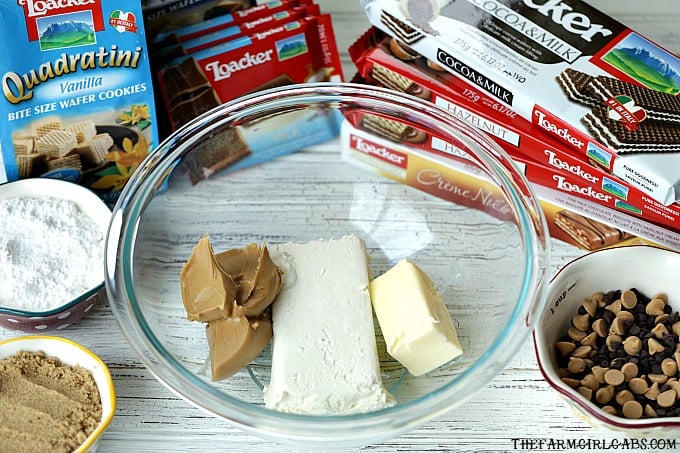 Serve this yummy Peanut Butter Chocolate Chip Cookie Dip at your next party. It's perfect for dessert. #Ad #LoackerLove