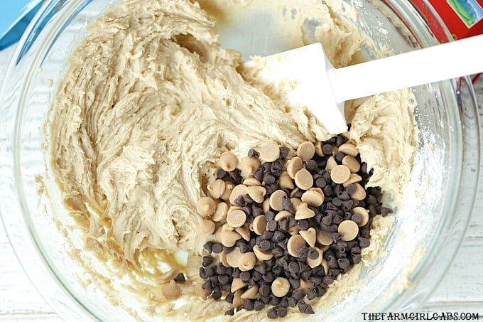 Serve this yummy Peanut Butter Chocolate Chip Cookie Dip at your next party. It's perfect for dessert. #Ad #LoackerLove