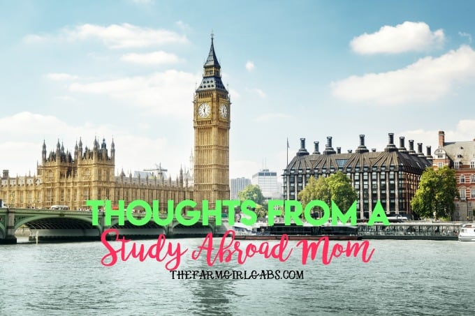 Thoughts From A Study Abroad Mom