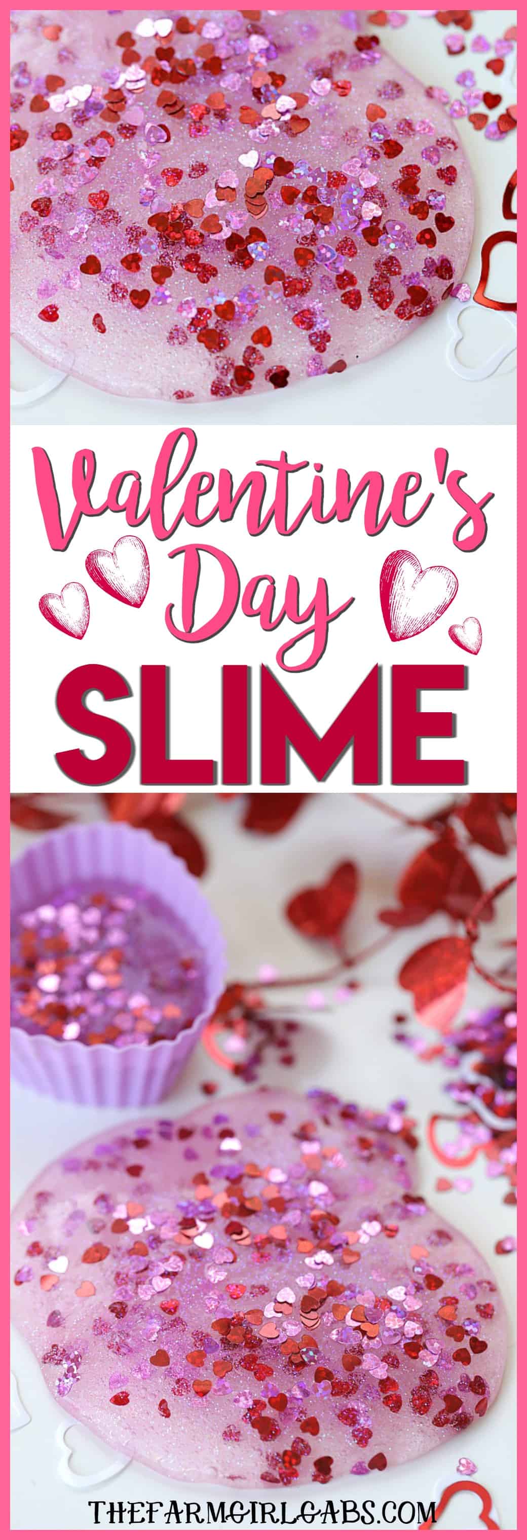 Valentine's Day Slime - The Farm Girl Gabs®