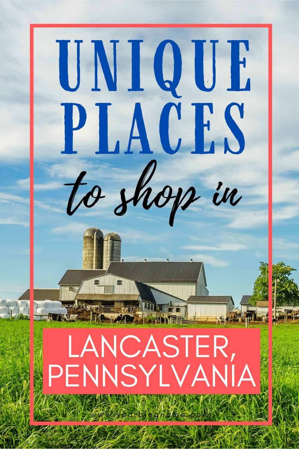 From shopping to sightseeing, there is so much to do in Lancaster, PA. Here are my favorite Unique Places To Shop In Lancaster County, PA. Lancaster, Pennsylvania is one of my favorite places to visit. Home to the Pennsylvania Dutch, or Amish, this county is peaceful, quint and full of lots of wonderful shopping experiences. #lancasterpa #familytravel #pennsylvania #pennsylvaniadutch