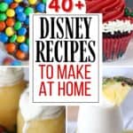 Missing the magic of Disney World? Try one of these 40 Disney recipes to make your day a little more magical. These recipes are the next best thing to spending time at the parks.
