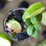 Cheers to summer, blackberry season and this refreshing Blackberry Mojito. #drinks #mojito #blackberrymojito #cocktailrecipes #drinkrecipe