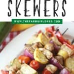It's time to fire up the grill. This Grilled Italian Herb Chicken Skewers recipe is easy to make and sure to please. Get your grill on and try this tasty chicken recipe.