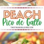 Spice up your summer with this tasty Peach Pico de Gallo recipe. Grab some fresh peaches and whip up a bowl of this fresh peach salsa.
