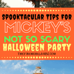 Boo to you and you and you! Get your Halloween on at Walt Disney World. Here are Spooktacular Tips for Mickey's Not So Scary Halloween Party. #waltdisneyworld #disneyland #halloween #mnsshp #disneyprincess #disneyworld #disneyhalloween