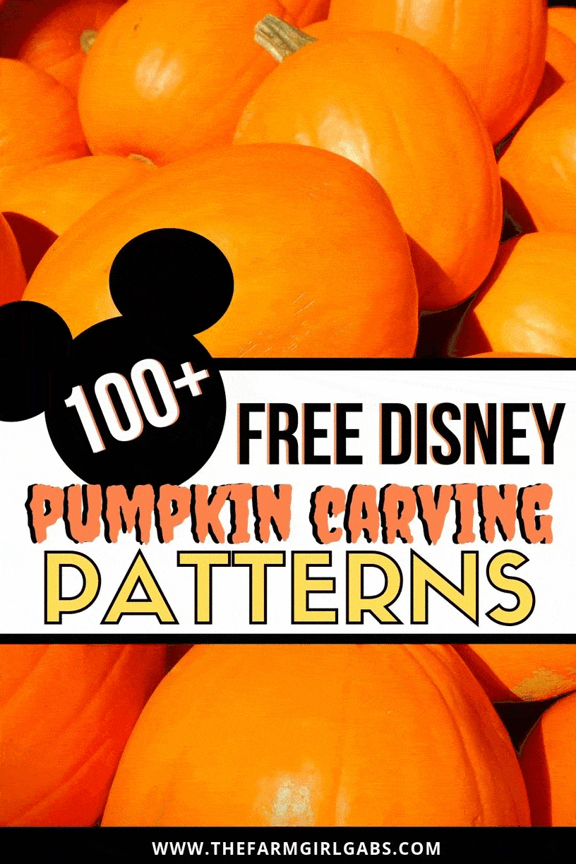 Disney Pumpkin Carving Ideas
