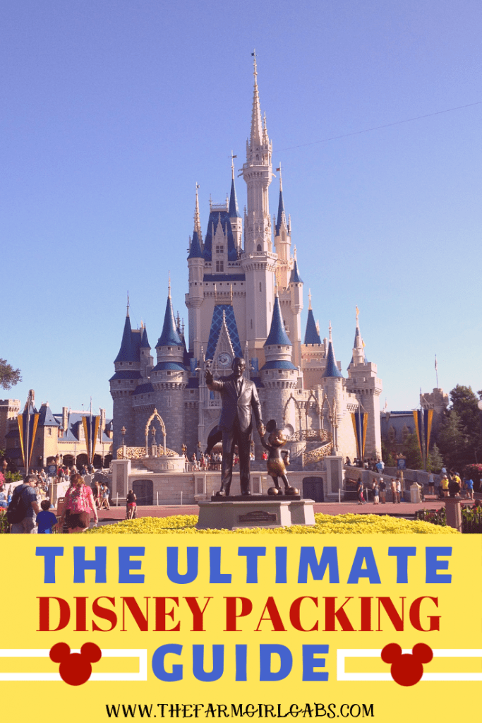 Disney Packing Tips to help make your Disney Vacation magical. Disney Packing Lists #WaltDisneyWorld #DisneyPackingTips #PackingForDisney #DisneyPackingLists
