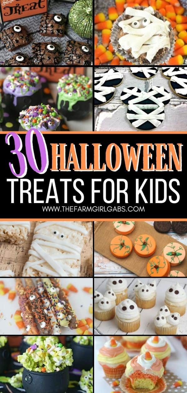 30 Halloween treats for Kids.