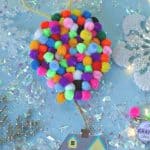 Adventure is out there! This Christmas, Make Your Own UP Disney Christmas Ornament. This easy craft is perfect for fans of the Disney Pixar movie UP! #UP #Pixar #DisneyCrafts #ChristmasOrnament #Disney #ChristmasTree #ChristmasDecoration