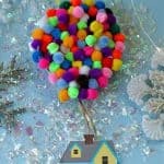 Adventure is out there! This Christmas, Make Your Own UP Disney Christmas Ornament. This easy craft is perfect for fans of the Disney Pixar movie UP! #UP #Pixar #DisneyCrafts #ChristmasOrnament #Disney #ChristmasTree #ChristmasDecoration