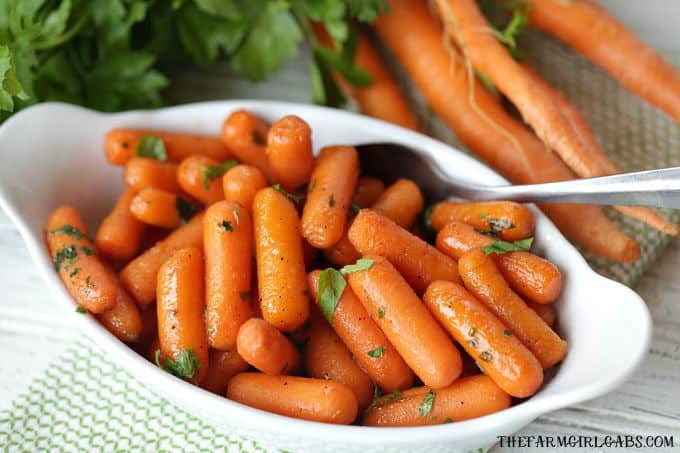 Honey Glazed Carrots The Farm Girl Gabs