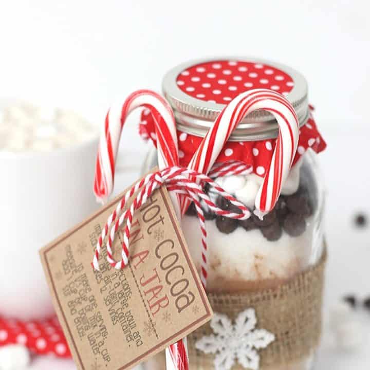Hot Cocoa In A Jar Gift Idea-image