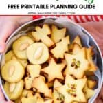 The Christmas season is here! Let's have some holiday baking fun. Follow these tips on How To Host A Holiday Cookie Exchange and share some baking love with your friends. Download this free Christmas printable Cookie Exchange guide. It includes tips and ideas on how to plan the ultimate Christmas Cookie Exchange as well as invitations and recipe cards.