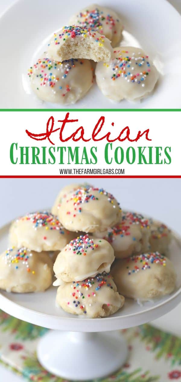 Italian Christmas Cookies - The Farm Girl Gabs®