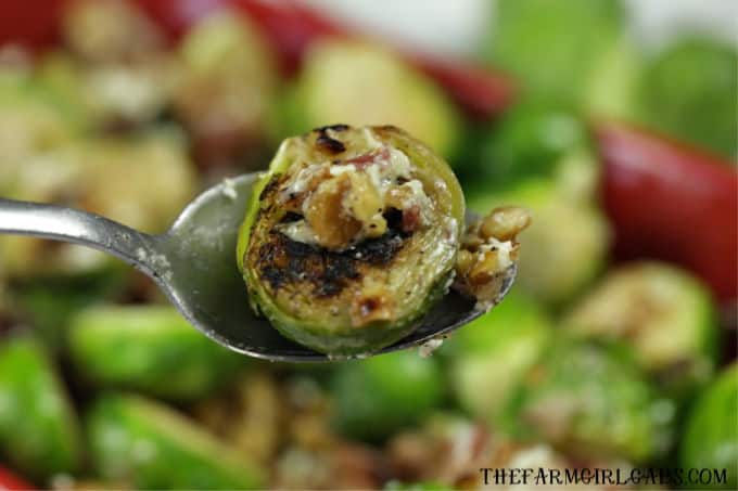Think you don't like Brussels Sprouts? Think again. This tasty Walnut And Blue Cheese Brussels Sprouts recipe is the perfect side dish that will definitely change your mind.