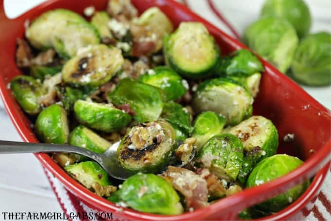 Think you don't like Brussels Sprouts? Think again. This tasty Walnut And Blue Cheese Brussels Sprouts recipe is the perfect side dish that will definitely change your mind.