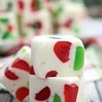 Make a batch of this delicious Christmas Gumdrop Nougat to share with friends and family during the holidays. This easy candy recipe is a real treat.