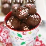 Fudge brownies and mint pair up to create these delicious Mint Fudge Brownie Truffles. This recipe is perfect for the holidays. #Ad #BakeInTheFun @Walmart