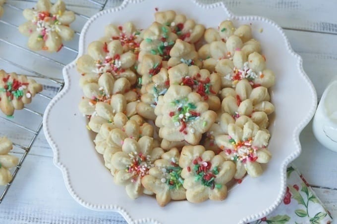 Classic Buttery Spritz Cookies