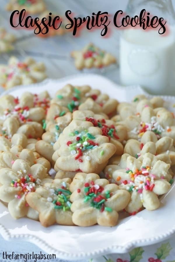 The Best Spritz Cookies - The Farm Girl Gabs®