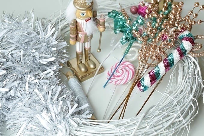 This whimsical Nutcracker Wreath is an easy DIY craft you can make to celebrate the Christmas Season.