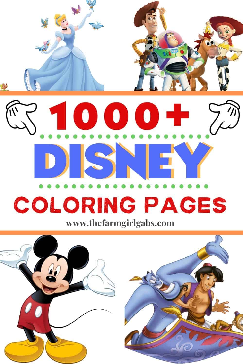 1000 Free Disney Coloring Pages - Disney Coloring Pages Pin 3 