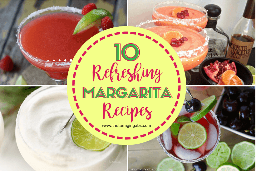 It's National Margarita Day and that calls for celebration. Let's toast this foodie holiday with one of these Refreshing Margarita Recipes. #Margarita #MargaritaRecipes #Cocktails