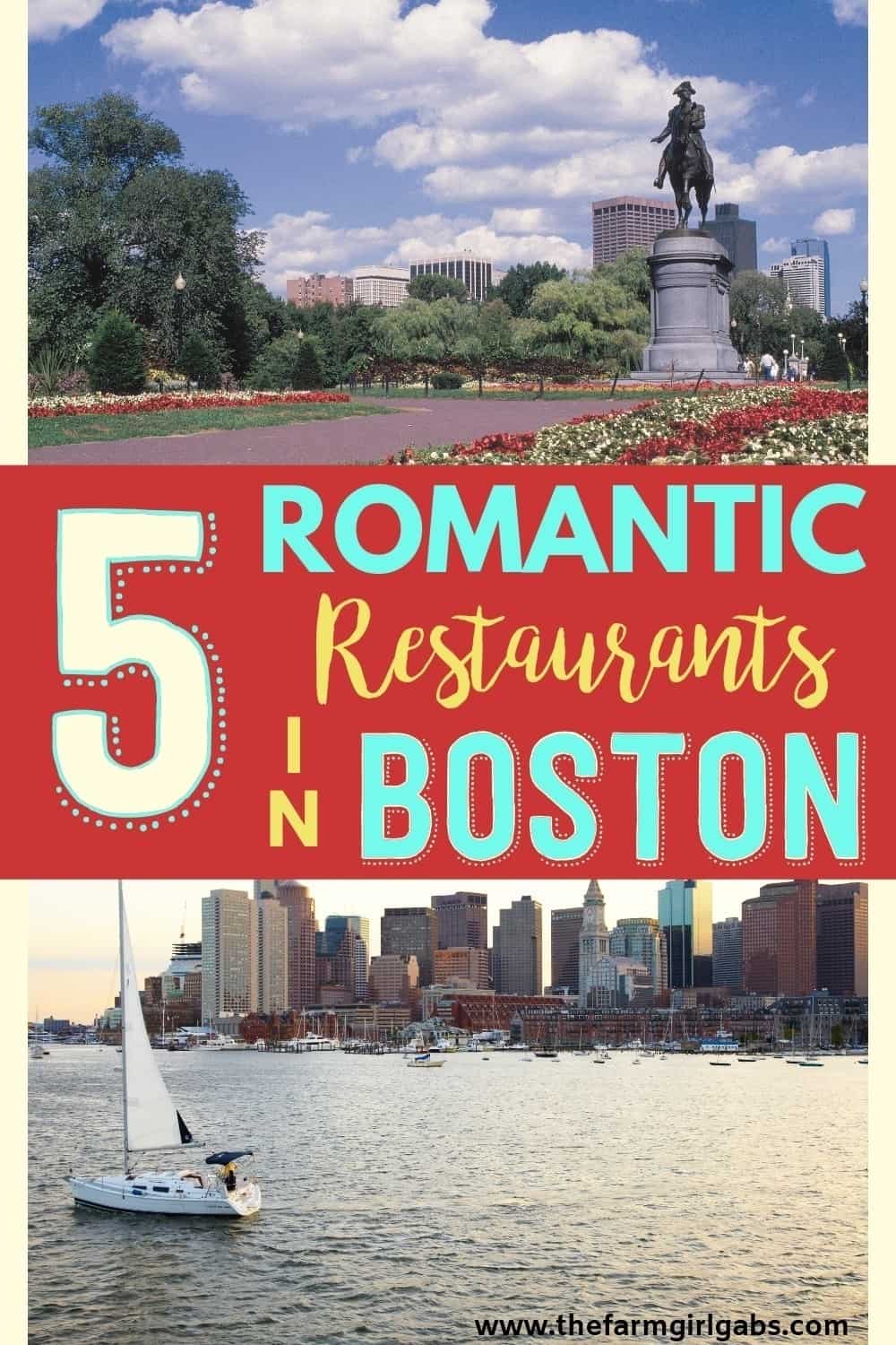 Whether you're planning a date night, first date or a romantic Valentine's Day date you'll enjoy this list of unexpectedly romantic restaurants in Boston. #Boston #traveltips #BostonTravelTips
