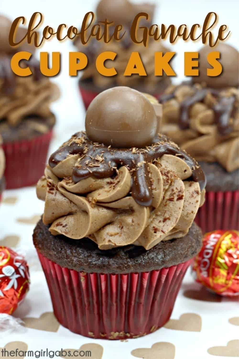 Chocolate lovers unite! These decadent Chocolate Ganache Cupcakes are the perfect chocolate cupcake recipe. #ChocolateCupcakes #Cupcakes