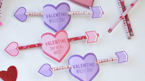 Printable Pencil Valentines - The Farm Girl Gabs®