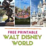 Heading to Walt Disney World Soon. Pack more fun and print this Essential Walt Disney World Packing List so you don't forget any of the Disney Packing essentials! Plan your perfect Disney World Vacation with these helpful Disney vacation tips. Print out this free Disney Packing List before you leave. #disneyworld #disneypackinglist #disneyhacks #disneytrip
