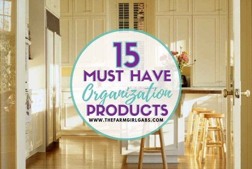 While you are tackling that Spring Cleaning List, check out these Must Have Organization Products. These organization tools work wonders. #homeorganization #MarieKondo #KonMari #organizingtips